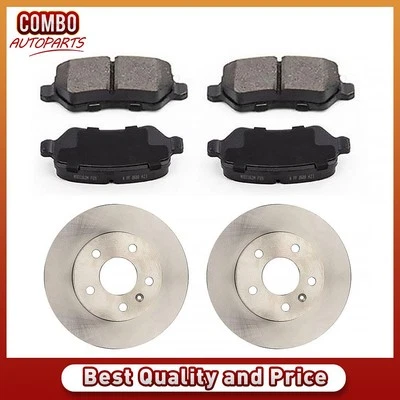 Rotores de freno traseros pastillas de freno para Chevrolet Astra 2000 2001 2002 2003 2004 2005 Foto 1 de 4