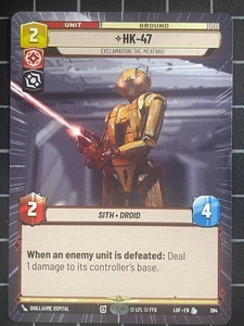 Star Wars Unlimited - HK-47 Hyperspace 394 - Picture 1 of 1