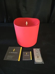 Nueva vela roja sin llama Luminara 6 pulgadas con control remoto - Imagen 1 de 8