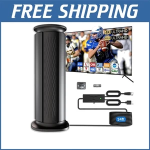 Revolutionary 2200+ Mile Range TV Antenna - 4K UHD Signal, 1500 Free Channels - Picture 1 of 9