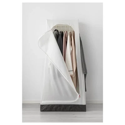IKEA VUKU Wardrobe, white, 29 1/8x20 1/8x58 5/8 " - Image 1 of 4