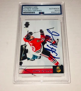 Patrick Sharp 2006-07 Upper Deck #47 Signed Card Auto PSA RARE B - Picture 1 of 2
