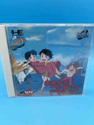 Mirai Shonen Conan PC Engine PCE Future Boy Conan Super CD-ROM CIB - US Seller! - Image 1 of 4