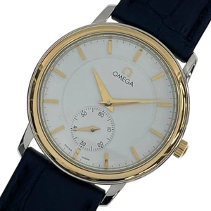 Omega De Ville Prestage Ref.125.015 Caja Oro Blanco Reloj Manual Para Hombre - Imagen 1 de 10