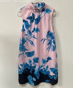 Ted Baker Juniaa Fantasia Women's Dusky Pink Floral Tunic Dress Size 8 - Bild 1 von 9