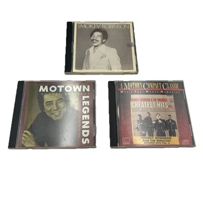 Smokey Robinson (CD Lot of 3) Greatest Hits, Legends, Superstar Series — 第 1/4 张图片