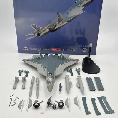 Russian Air Force Sukhoi Su-57 Felon #01 Stealth Fighter 1/72 Diecast Model - Image 1 of 4