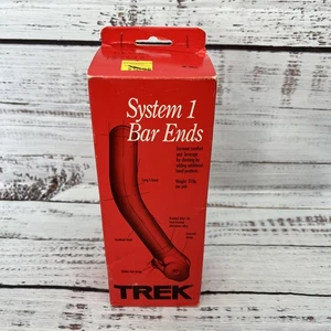 Trek System 1 Bar Ends Extensions Handlebar Bicycle Mountain Bike Vintage - Picture 1 of 5