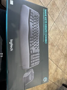 Logitech Wave Keys MK670 Combo Ergonomic Wireless Keyboard and Mouse Bundle - Picture 1 of 2
