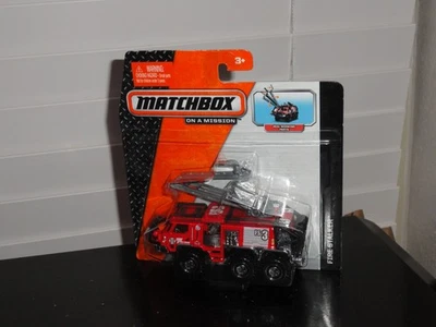 MATCHBOX 2013 ON A MISSION REAL WORKING PARTS FIRE STALKER DIECAST VEHICLE - Image 1 of 4