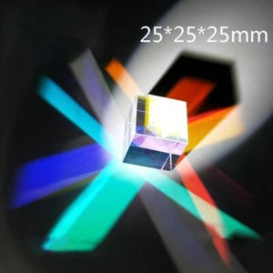 25* 25*25mm Cubic Prism of Light Universal activity Cube Large Hanging pendant - Picture 1 of 6