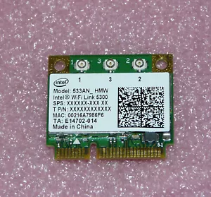 Intel WiFi Link 5300 533AN_HMW WLAN Netzwerkkarte Mini PCI-E Clevo W86CU W860CU - Bild 1 von 2