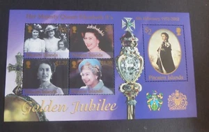 Pitcairn 2002 Golden Jubilee MS613 UM montado como nuevo - Imagen 1 de 1