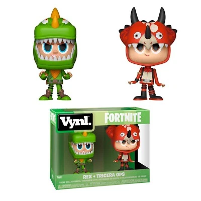 Funko POP ! Rex + Tricera Ops Figurina da Collezione 2-Pack Fortnite  - Immagine 1 di 4