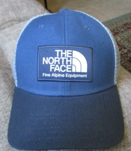 The North Face Hat Cap Trucker Snapback Gray Mesh Fine Alpine Equipment - Picture 1 of 5