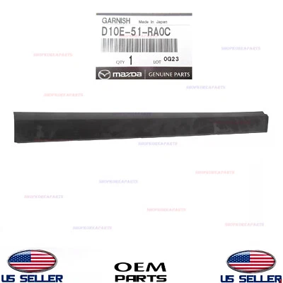 Genuine OEM Front RIGHT Passenger Side Door Lower Molding Mazda CX-3 2016-2021 - Image 1 of 2