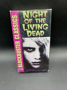 1993 Night of the Living Dead (1968) VHS Tape - Blockbuster Classics Edition Vgc - Picture 1 of 5