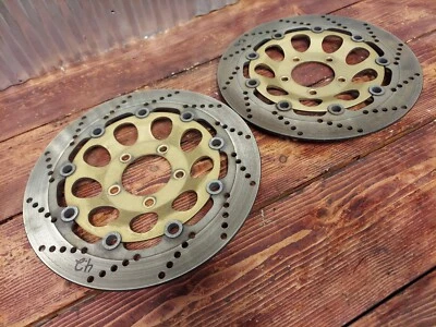 96-03 DISCOS ROTORES FRENO DELANTERO SUZUKI BANDIT GSF600 / 94-96 RF600R 59210-32C70 Foto 1 de 4