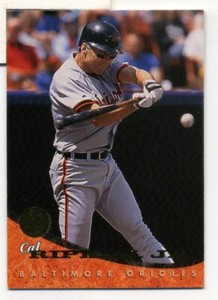 Cal Ripken Jr. 1994 Donruss Leaf #1 Baltimore Orioles Hall of Fame HOF