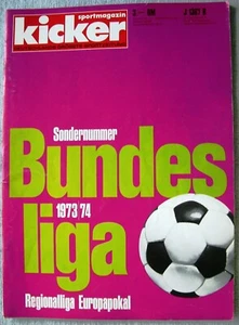 kicker Sonderheft Bundesliga 1973/1974, 73/74 (top Zustand) - Bild 1 von 1