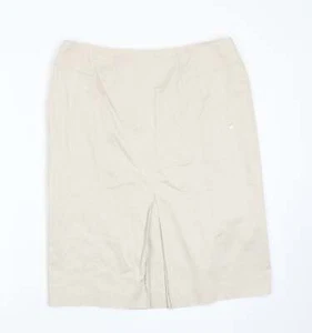 Basler Womens Beige Polyester Blend Straight & Pencil Skirt Size W35 in - Picture 1 of 12