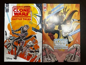 Star Wars Adventures Clone Wars Battle Tales #1 A & 2nd Print Variants IDW - Picture 1 of 2