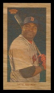 2023 TOPPS 206 DAVID ORTIZ WOOD PAPER STOCK (Limited to 20) HOF - Picture 1 of 1
