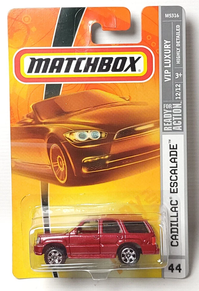 Matchbox Cadillac Escalade red #44 VIP Luxury - Image 1 of 1