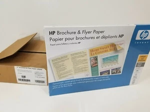 Papier broszurowy i ulotkowy HP, błyszczący (250 arkuszy, 11 x 17 cali) 48 funtów, 98 jasny - Zdjęcie 1 z 5
