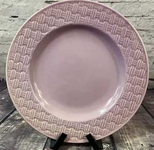 Royal Norfolk Lilac Basket Weave Dinner Plate Stoneware Replacement 10.75” - Picture 1 of 11