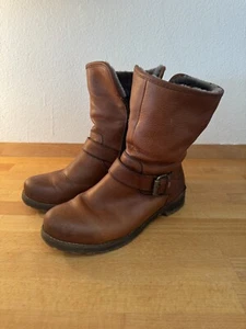 PANAMA JACK Singapur Igloo Biker Boots 37 Cognac - Bild 1 von 8