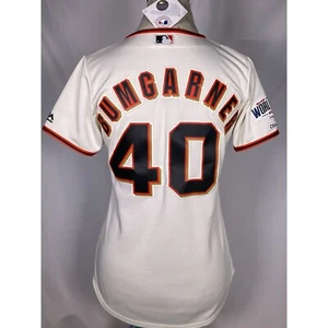 Madison Bumgarner #40 San Francisco Giants MLB Majestic Jersey Women's SMALL NWT - Picture 1 of 14