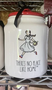 2 RAE DUNN Zauberer von Oz "Glinda die gute Hexe" und "No Place Like Home" Kanister - Bild 1 von 2