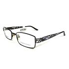 Elizabeth Arden EA1060-1 Eyeglasses Frames Brown Blue Rectangular 51-18-130