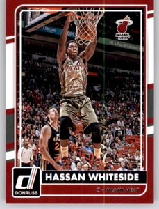 2015-16 Donruss Hassan Whiteside NBA PWE Base Card Heat #157 - Picture 1 of 2