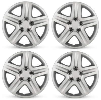 New Set of 4 16" Silver Wheel Cover Hubcap 2006-2011 Chevy Impala Monte Carlo - Image 1 of 3