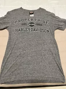 Harley-Davidson Women's T-Shirt Dark Gray, Texas - Picture 1 of 3