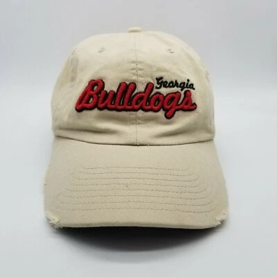 Georgia Bulldogs Adulto Béisbol Envejecido Gorra Sombrero Gemelos Empresas Ajustable Foto 1 de 4