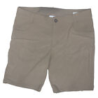 Mens Colombiahiking  Shorts Size 34/10 Khaki Color ** Flaw