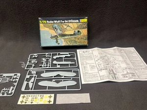 Heller Focke Wulf Fw Stosser 1/72 Fighter Plane Airplane Model German Complete - Picture 1 of 13
