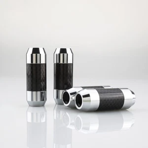 Pantalones de fibra de carbono de alta fidelidad de 4 piezas de 10 mm con divisor en Y altavoz cable de audio pantalón de cable - Imagen 1 de 11
