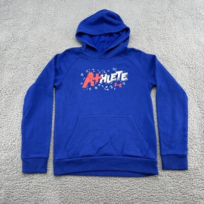 Sudadera con Capucha Pullover Under Armour Juvenil Azul Atleta Talla Juvenil Grande Foto 1 de 4