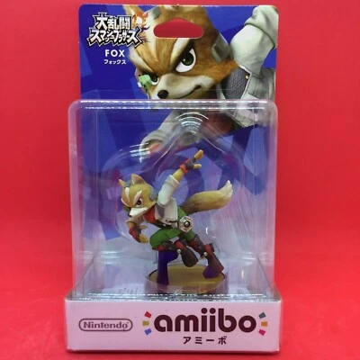 Nintendo amiibo FOX With Tracking number Wii U Switch Star Fox SUPER SMASH BROS. - Image 1 of 4
