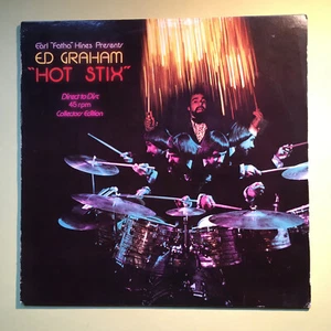 EARL "FATHA" HINES PRESENTS ED GRAHAM "HOT STIX" VINTAGE VINYL DIRECT TO DISC - Picture 1 of 5