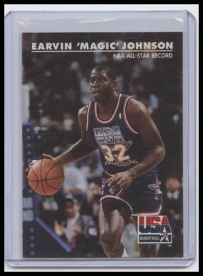 1992 SkyBox USA #34 Earvin "Magic" Johnson - Image 1 of 2