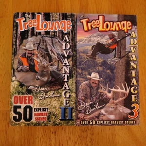 The Tree Lounge Advantage 2 & 3 VTG VHS tape Dean Durham over 50 explicit hunts - Picture 1 of 8