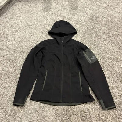 Arcteryx Epsilon LT 复古连帽衫软壳羊毛衬里女式 XS 码全拉链 — 第 1/4 张图片