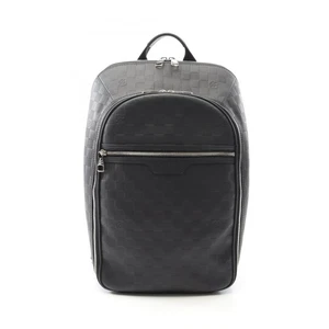 LOUIS VUITTON New Backpack Bag N45287 Damier Infini Leather Black Used Mens LV - Picture 1 of 9