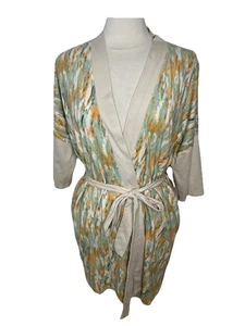 Pact Staycation Morgenmantel Bio Baumwolle nachhaltig Kimono kurz M/L Taschen Landhaus - Bild 1 von 11