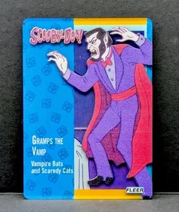 Baloncesto Fleer Scooby-Doo Gramps The Vamp 1991-92 2024 acrílico 3D #24 casi nuevo - Imagen 1 de 12